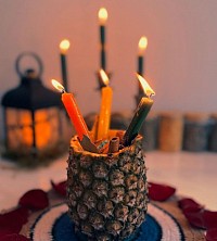 Retour d'affection avec ananas